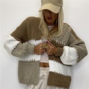 cardigan corto senza bottoni colourfull